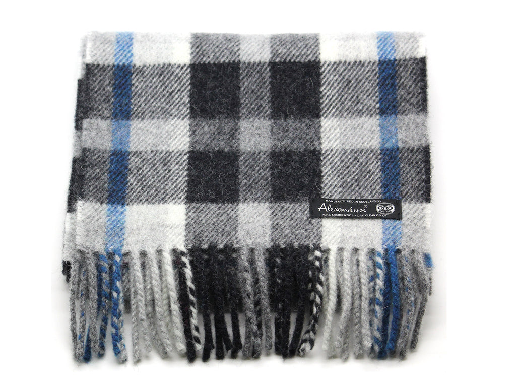 Cosy Blanket Scarf - Blue Charcoal